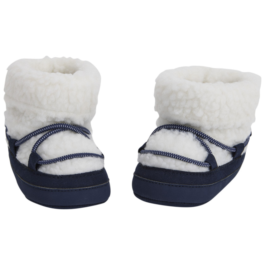 Laarzen in moumoutte voor baby jongen 