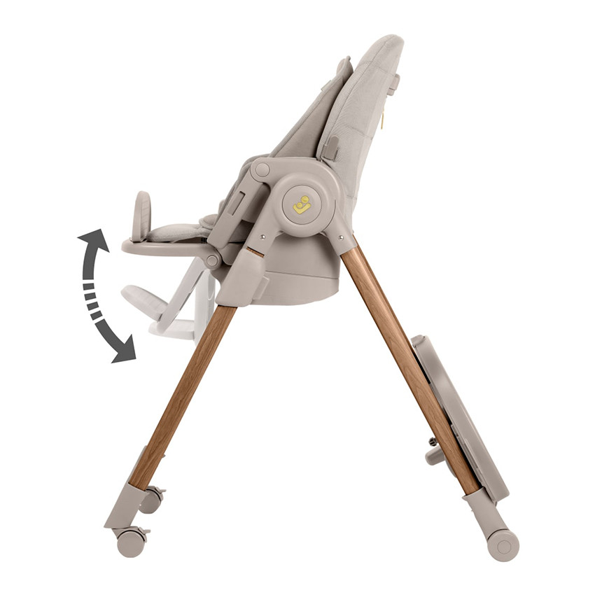 Chaise haute réglable et évolutive Minla Plus Elegance Beige 