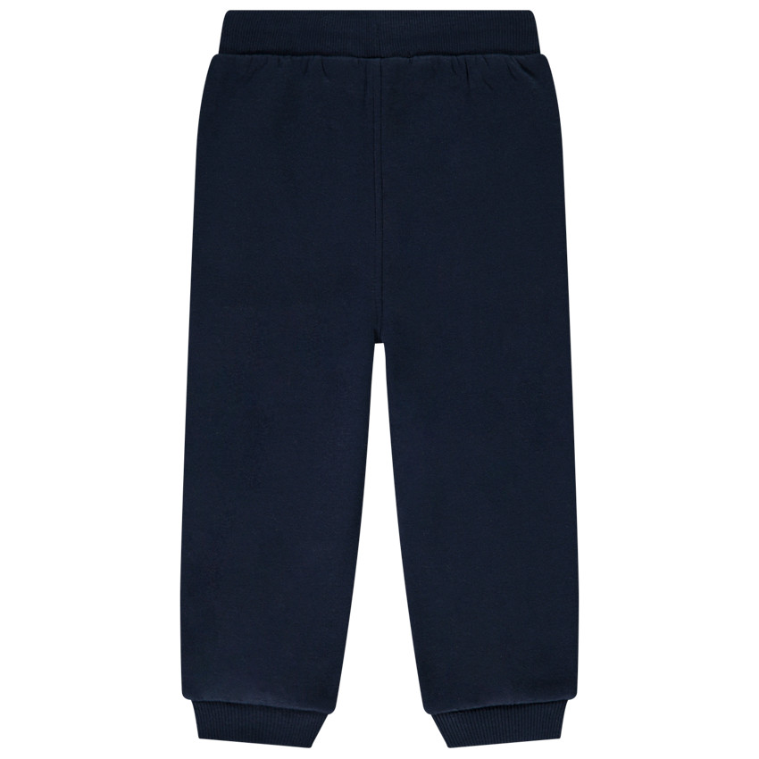 Sport in fleece effen voor baby jongen 