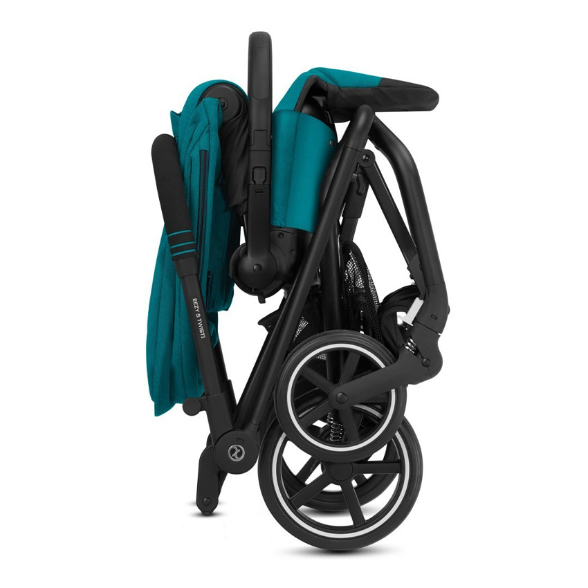 Poussette Eezy S Twist+ 2 châssis noir - Deep Black 