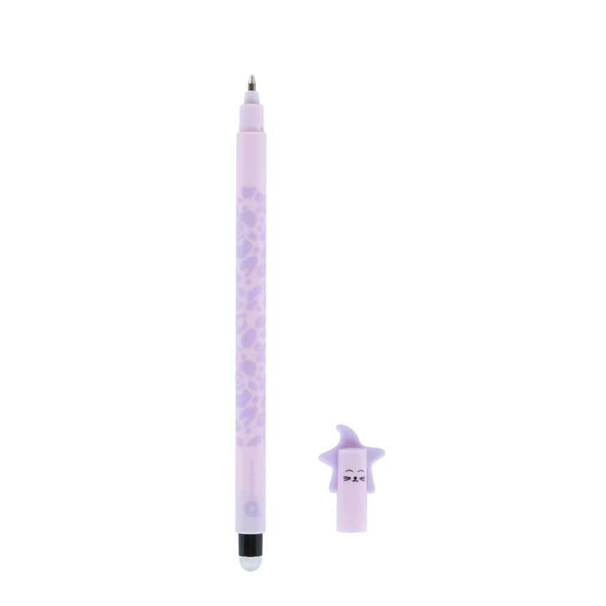 Stylo chat à encre gel effaçable 