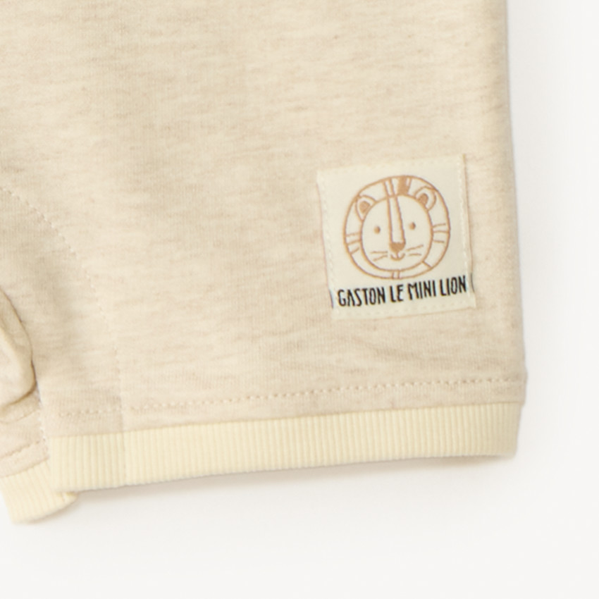 Korte kombinezones met Leeuwenprint voor babyjongens 