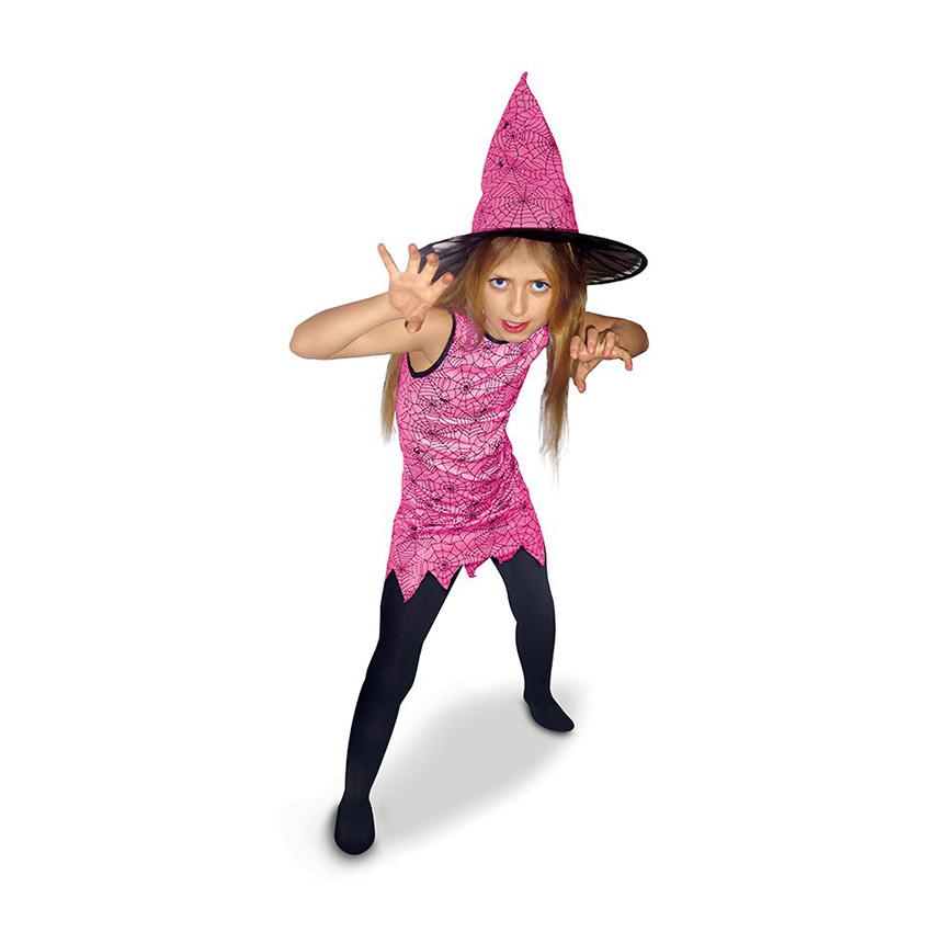 Déguisement Sorcière Taille M - Rose 