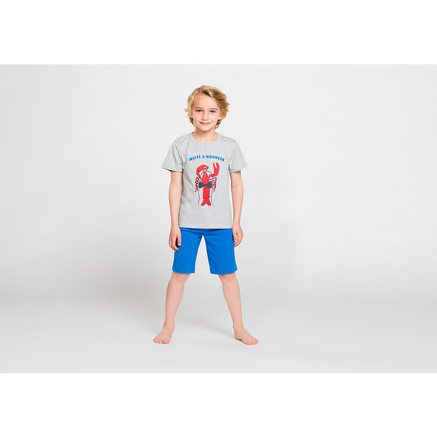 Pyjama en jersey print homard et message 