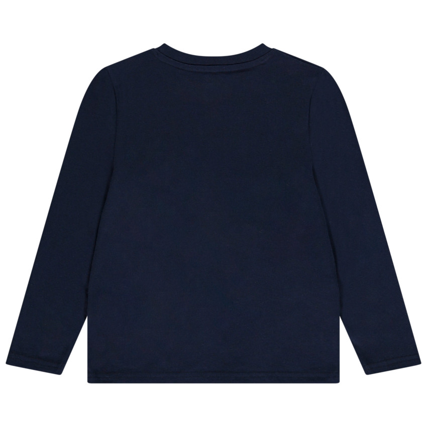 T-shirt lange mouwen print in reliëf Marvel voor jongen 