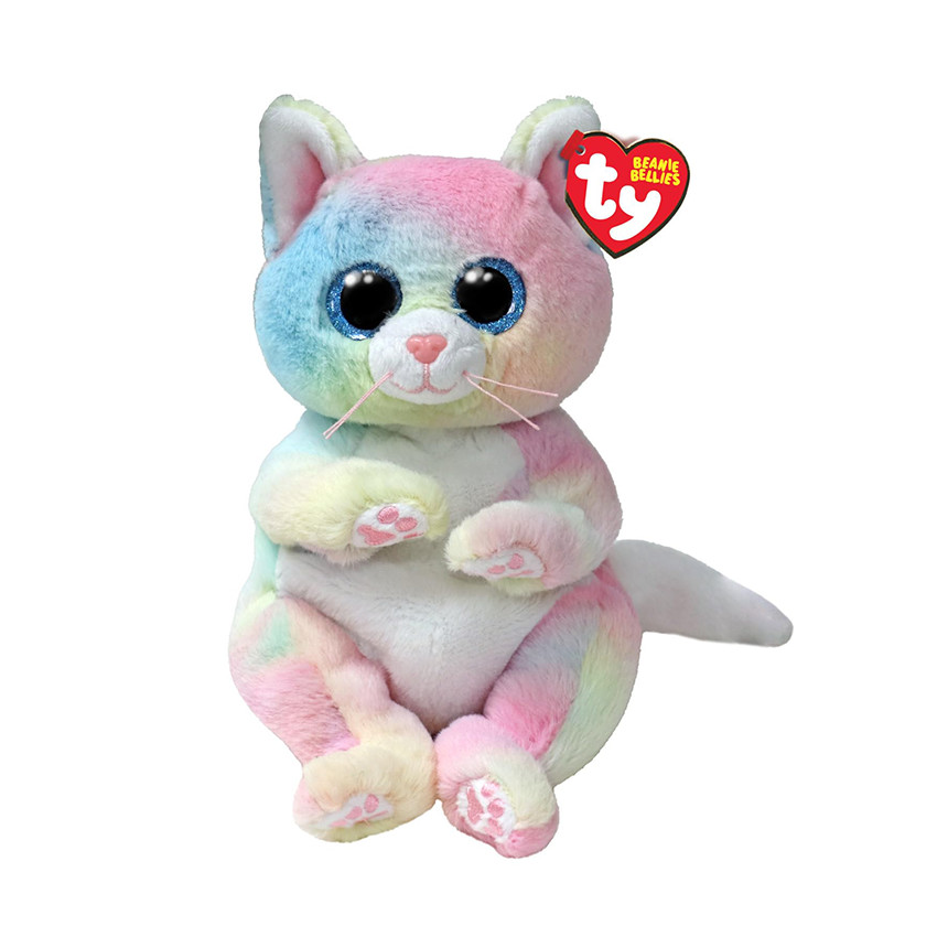 Peluche Beanie Bellies 15 cm Jenni le chat 