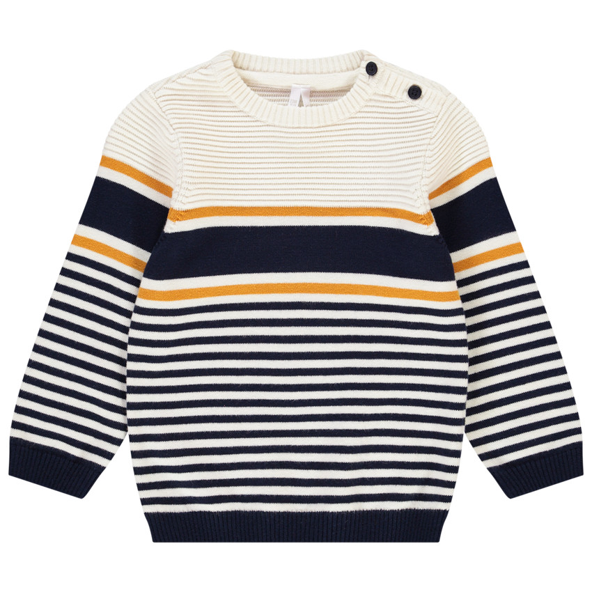 Pull rayé pour bébé garçon 