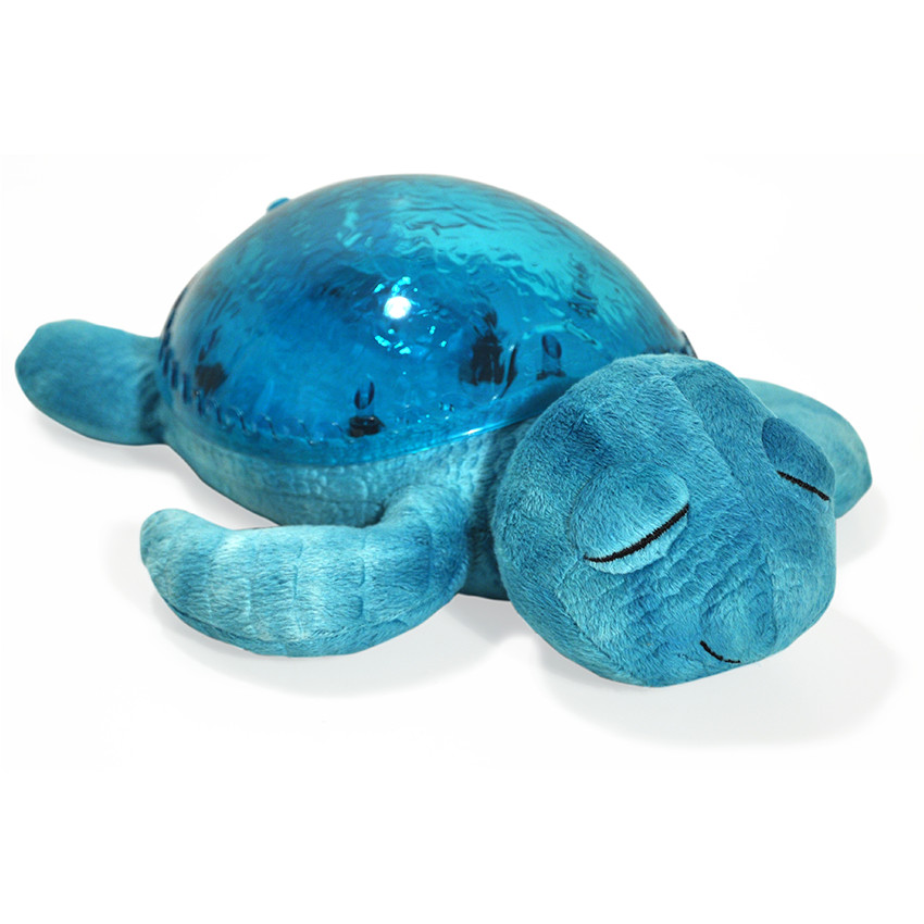 Peluche Veilleuse Twilight Turtle Blue