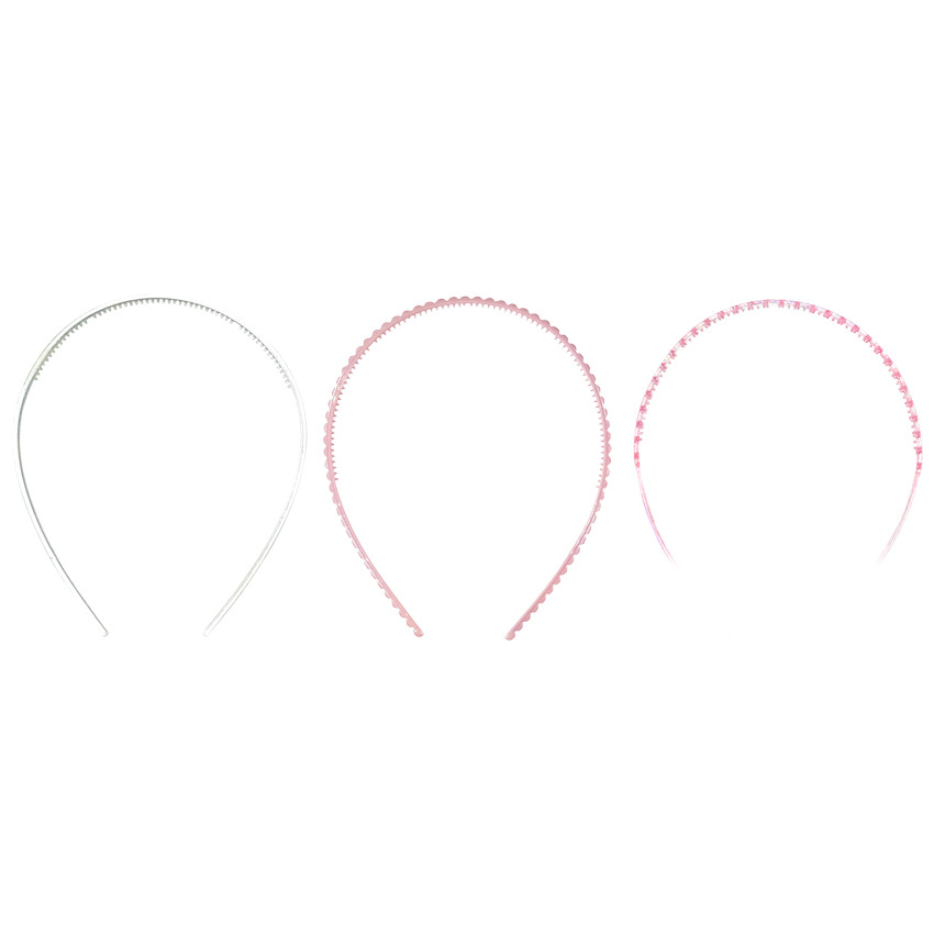 Lot de 3 serre-têtes fantaisie pour fille 