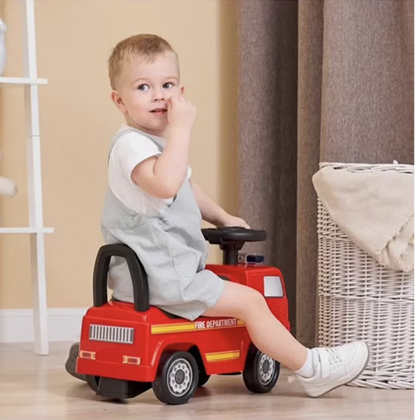 Porteur Mercedes-Benz Actros brandweerwagen rood 