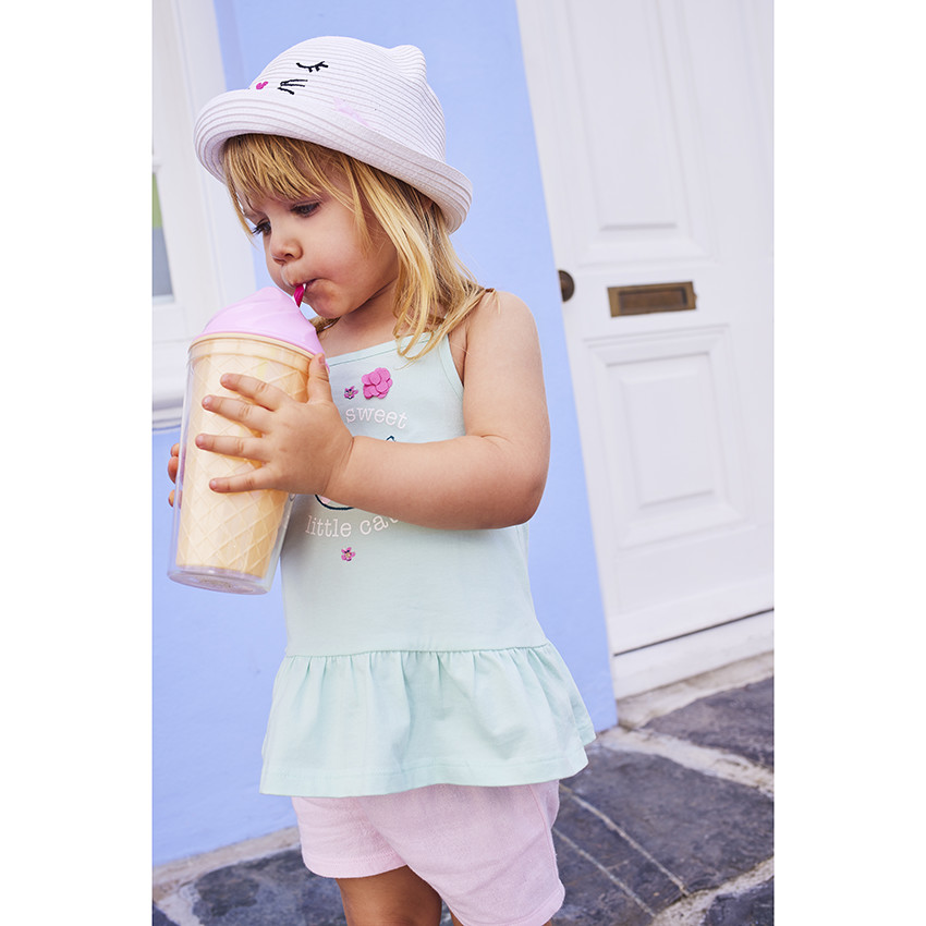 2-delige set met 3D-bloemblaadjes patches voor baby meisje 