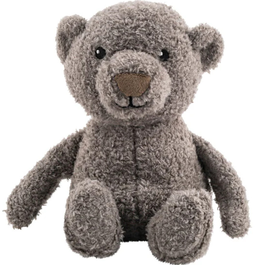 Nachtlamp - lichtgevende knuffel - Lou de beer -Grijs - oplaadbaar - 3 kleuren 