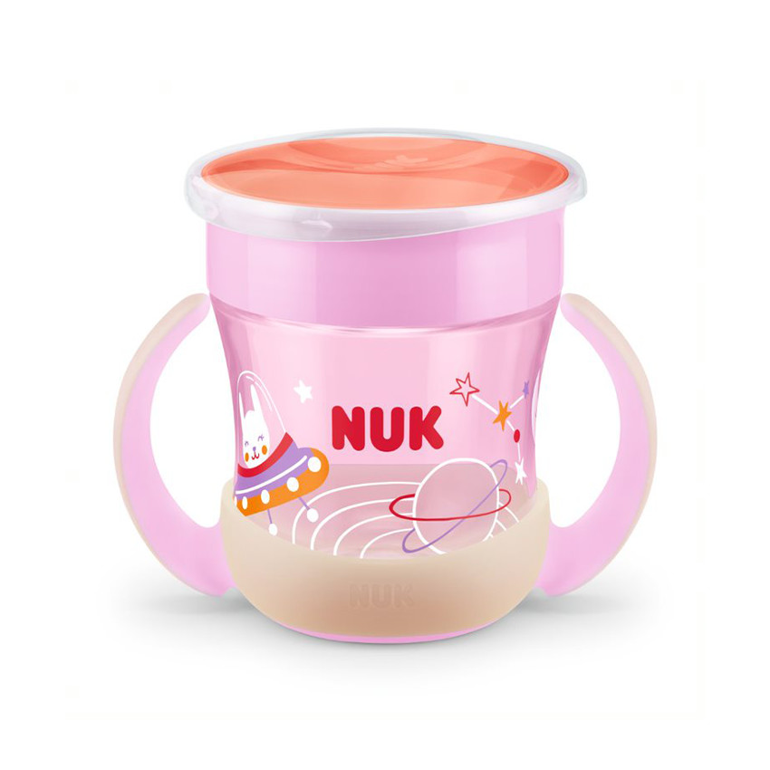 Tasse Mini Magic Cup nuit phosphorescente 160 ml - Rose 