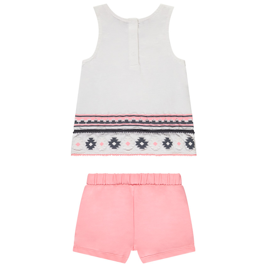 Ensemble short + débardeur Minnie Disney fantaisie pour bébé fille 