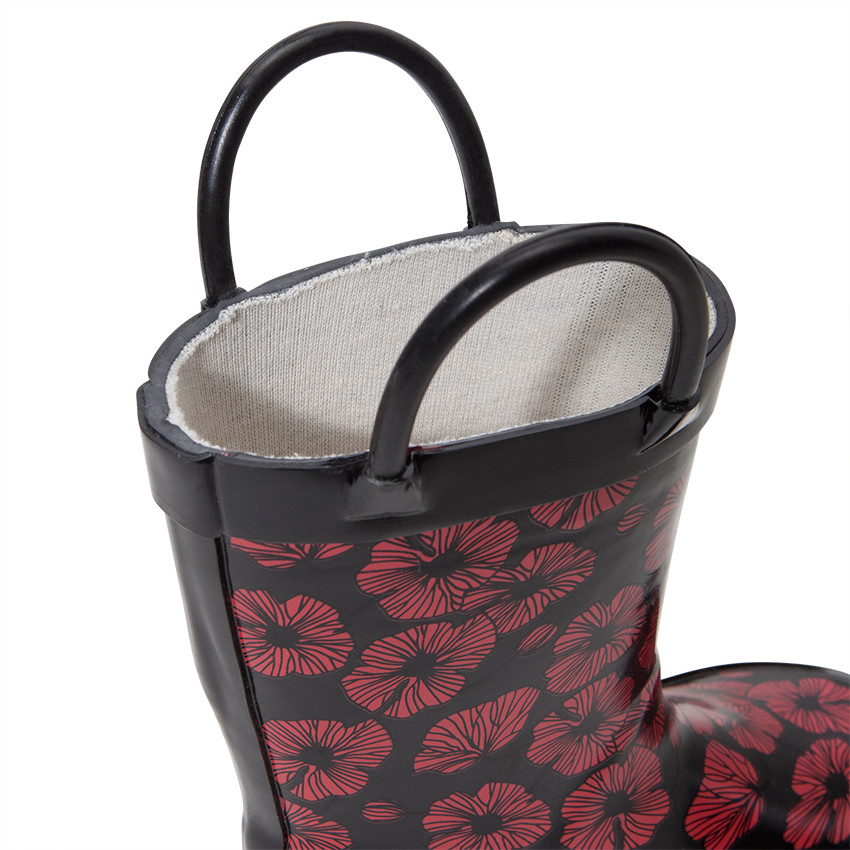 Regenlaarzen met bloemen 