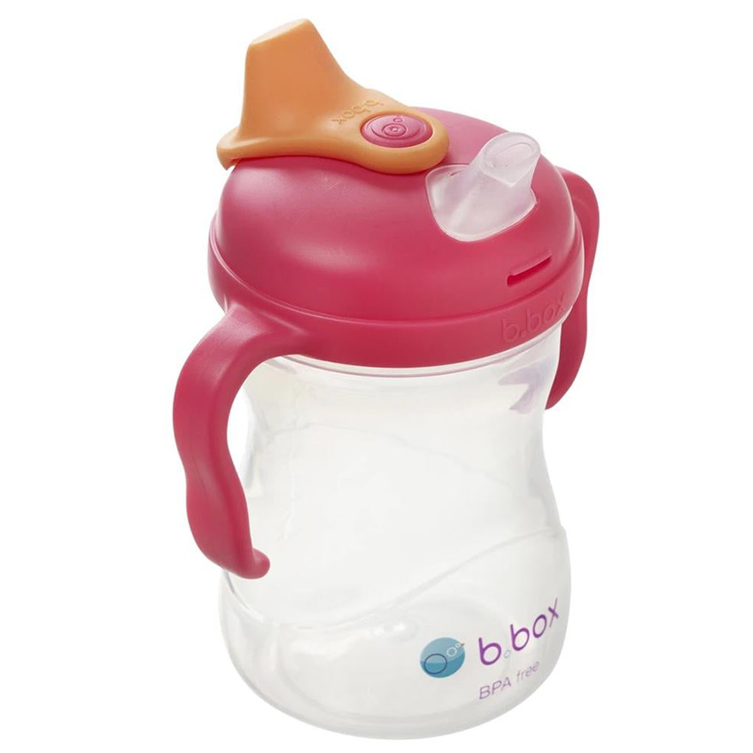 Tasse d'apprentissage avec bec 240ml Framboise 4m+ 