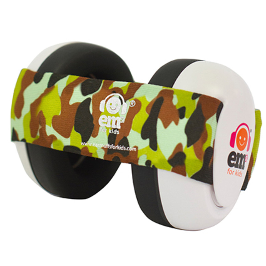 Casque anti-bruit protection auditive 4 Bubs Army Camo 3-24M 
