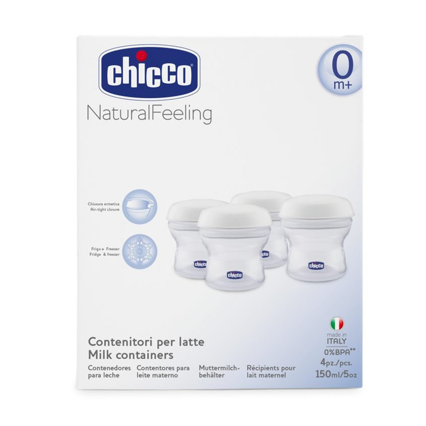 Set de 3 récipients de conservation lait maternel 