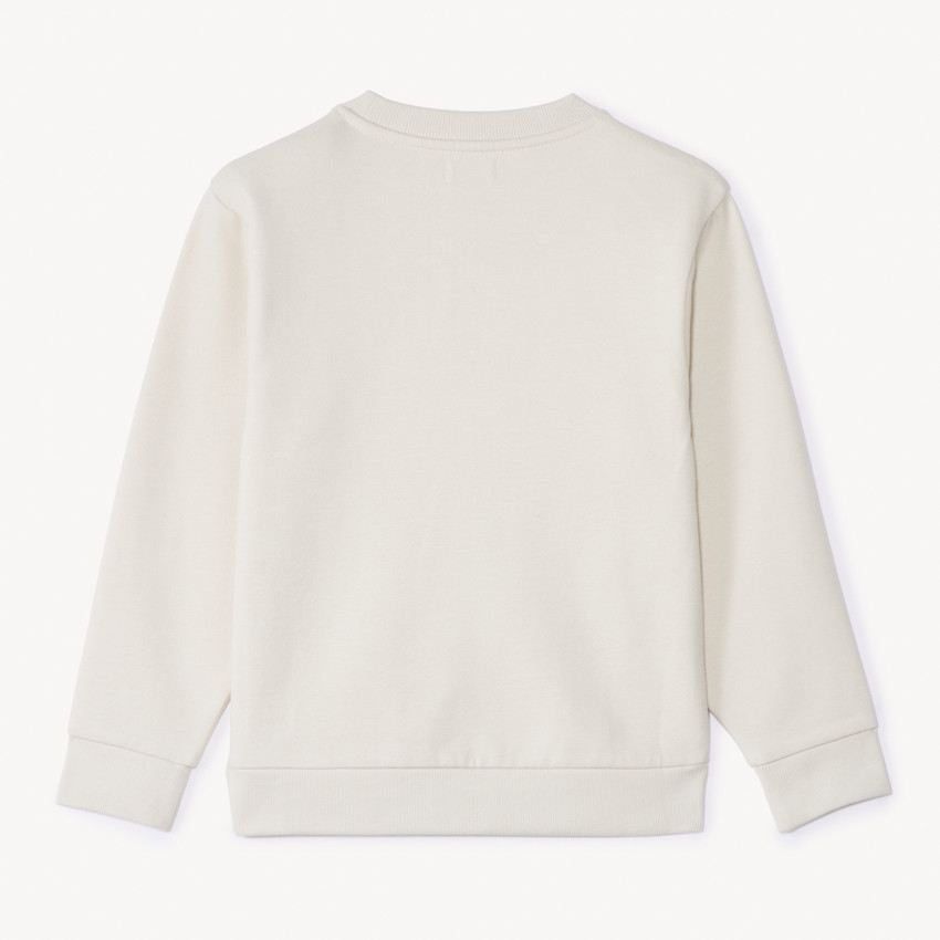 Effen fleece sweatshirt voor jongens 