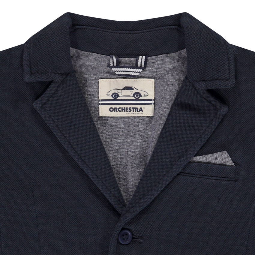 Veste de cérémonie en maille piquée pour garçon 