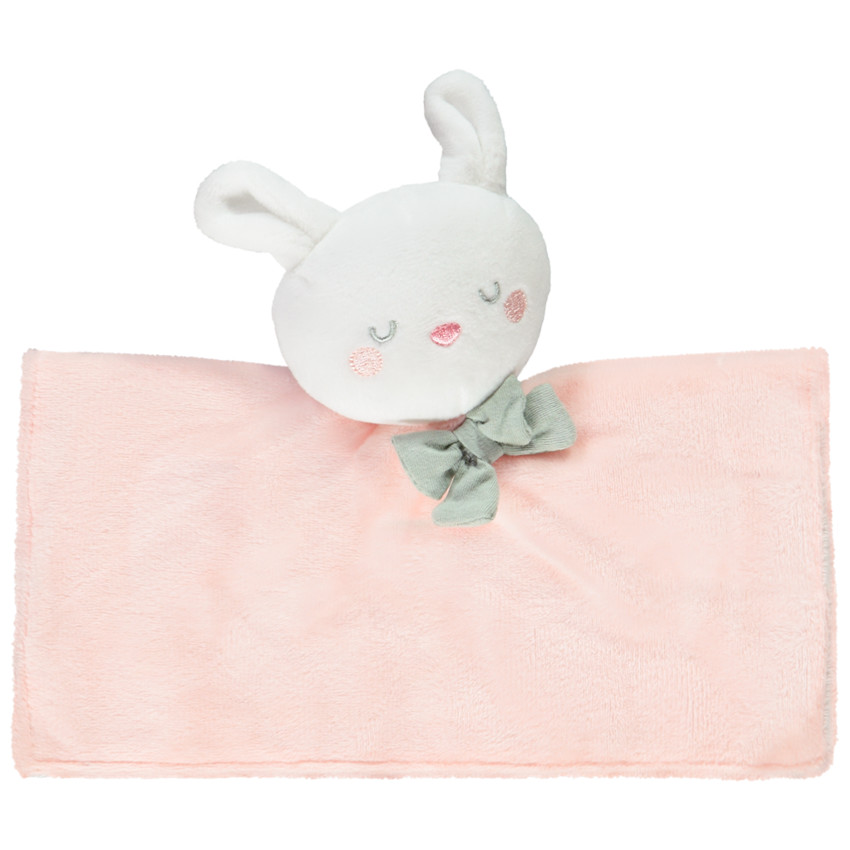 Knuffeldoekje Konijn voor babymeisjes 