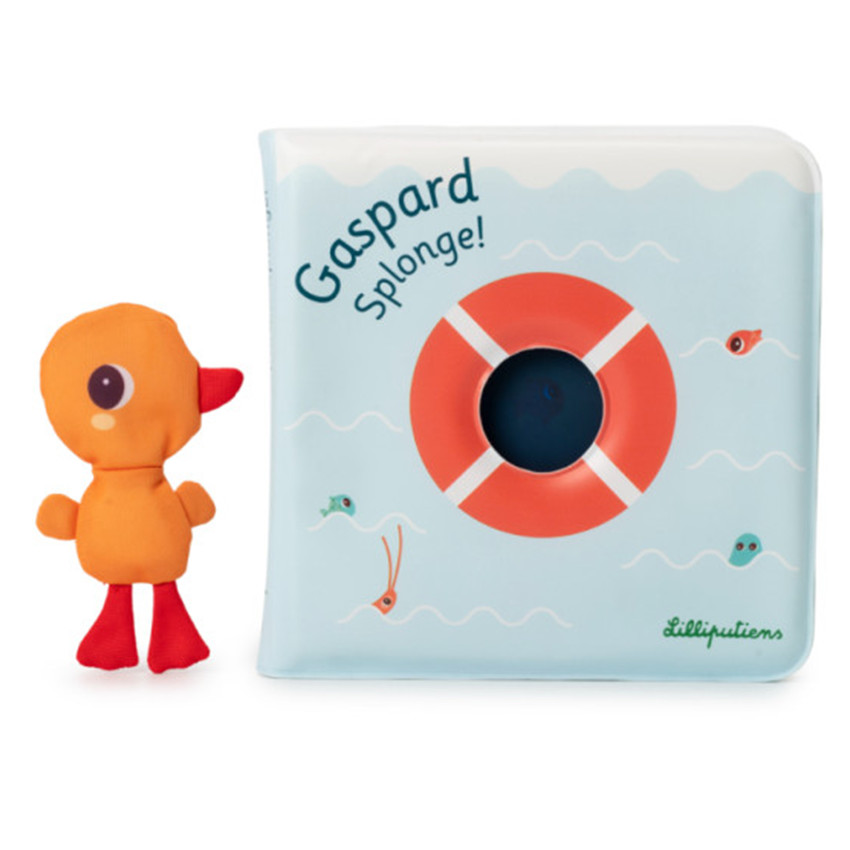 Jouet de bain Livre magique Gaspard Splonge 