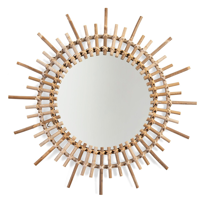 Miroir en Rotin Fondi - 60cm 
