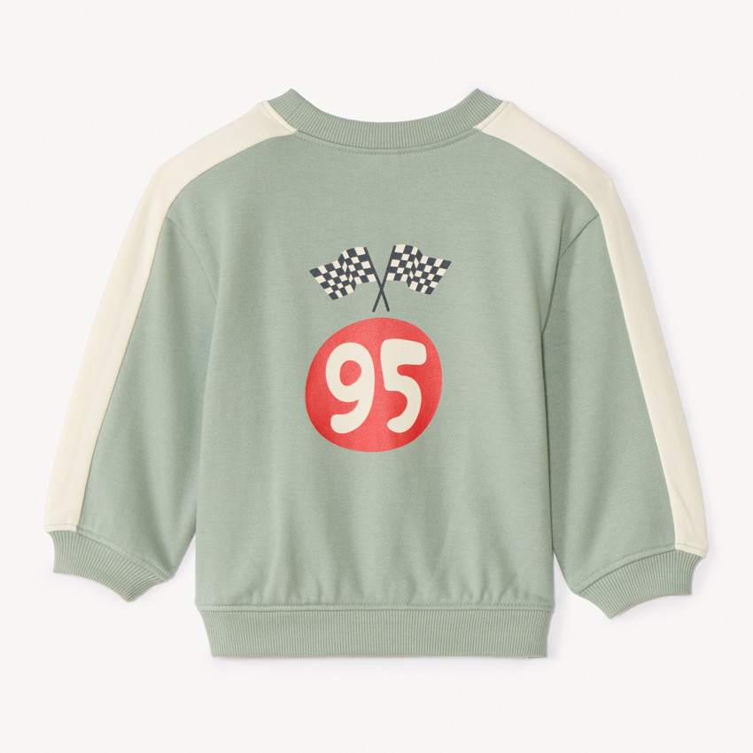 Oversized fleece sweatshirt Cars Disney-Pixar voor babyjongen 