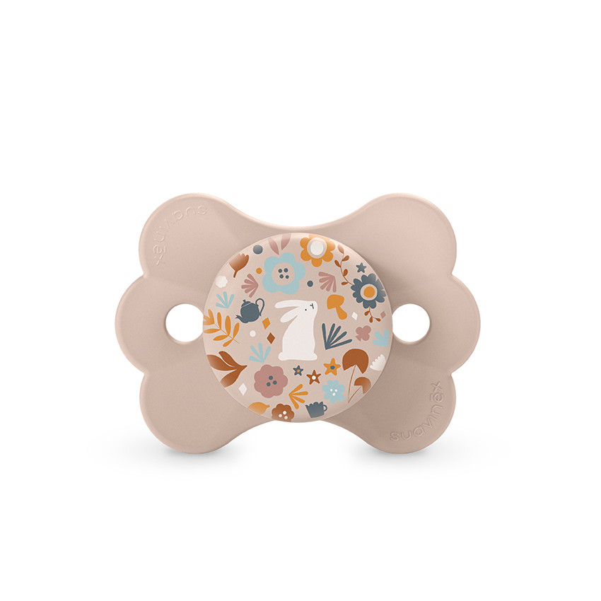 Siliconen fopspeen symmetrisch SX Pro 6-18M Wonderland Roze 