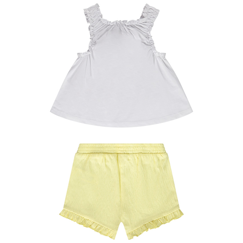 Ensemble 2 pièces en jersey pour bébé fille 