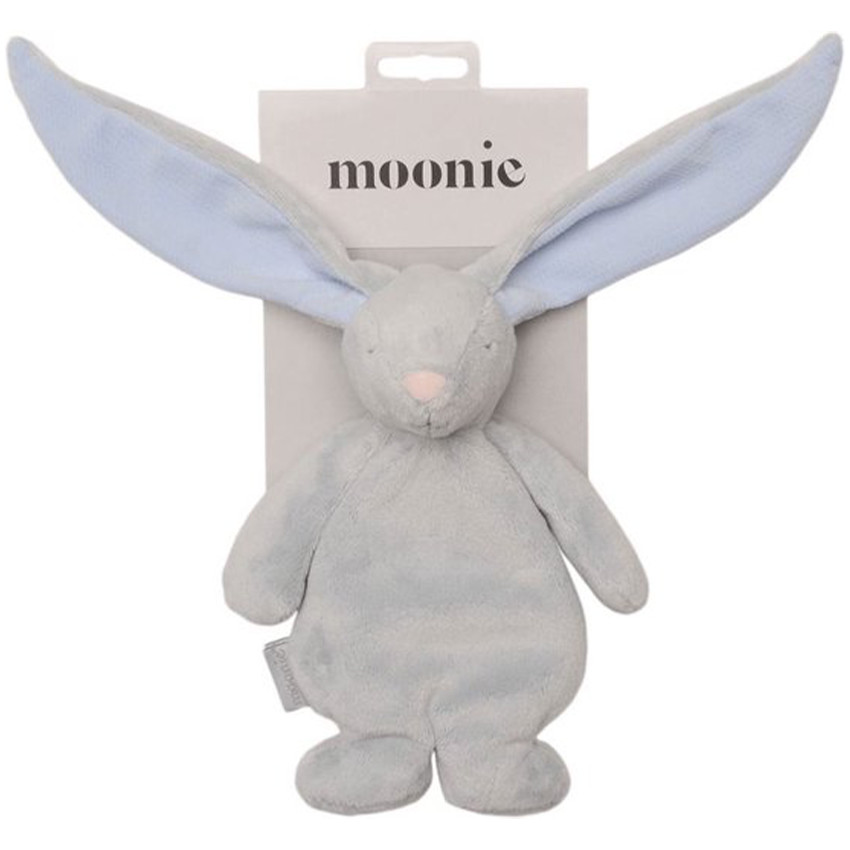 Peluche Mini Bunny avec granules sensoriels Bleu/Gris 