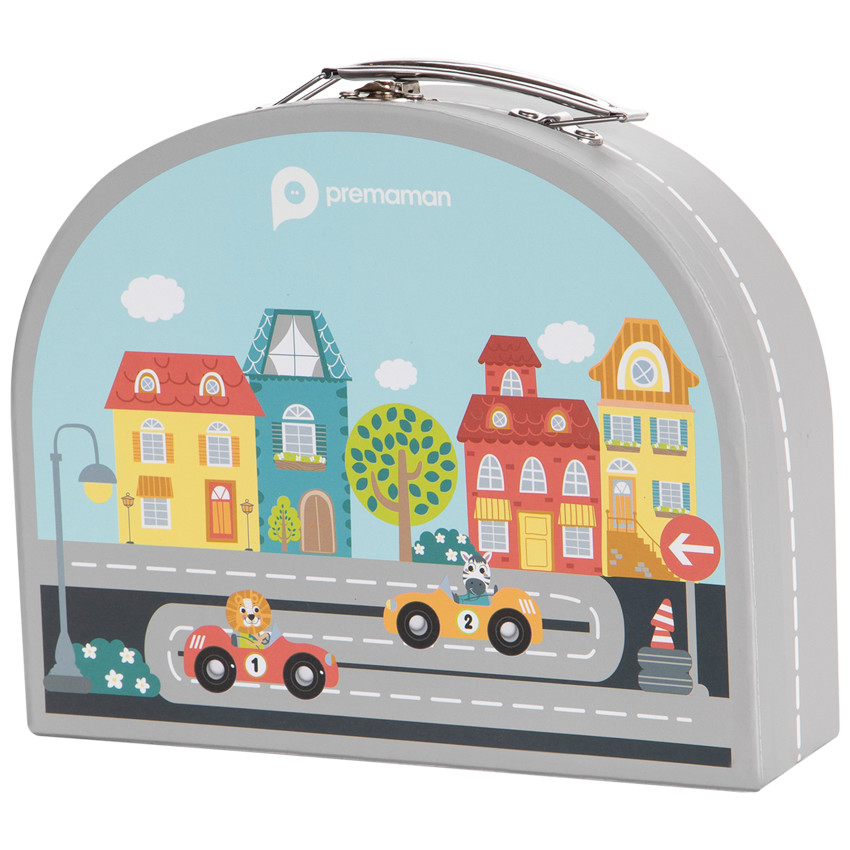 Koffer valisette racecircuit - Crazy city 