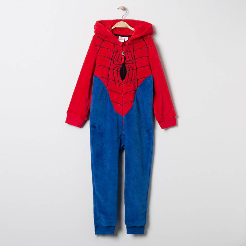 Surpyjama en sherpa Spiderman 