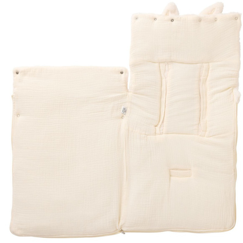 Engelennest imitatiebont - Ecru - 0/6 maanden 