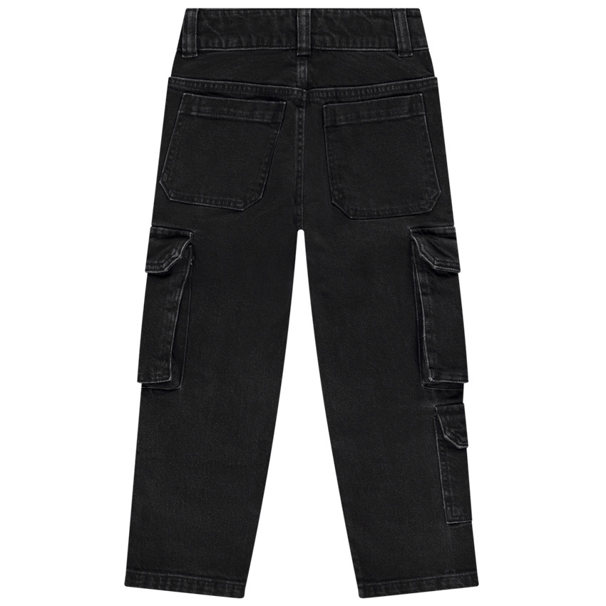 Jeans cargo in denim voor jongens 
