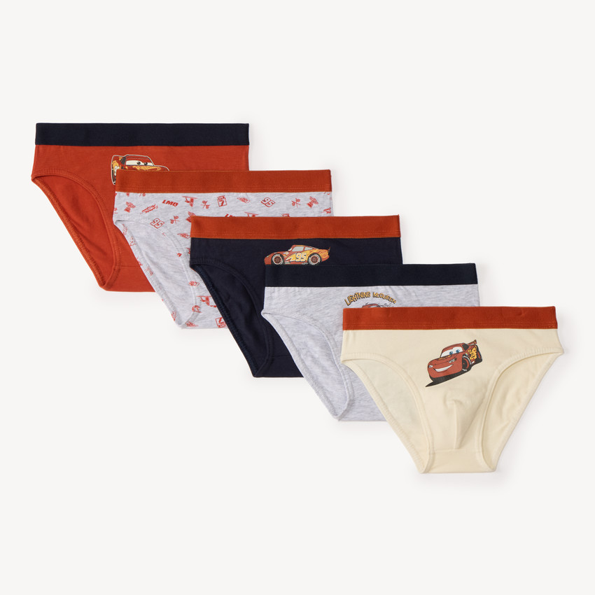Lot de 5 slips Flash McQueen Disney-Pixar garçon 