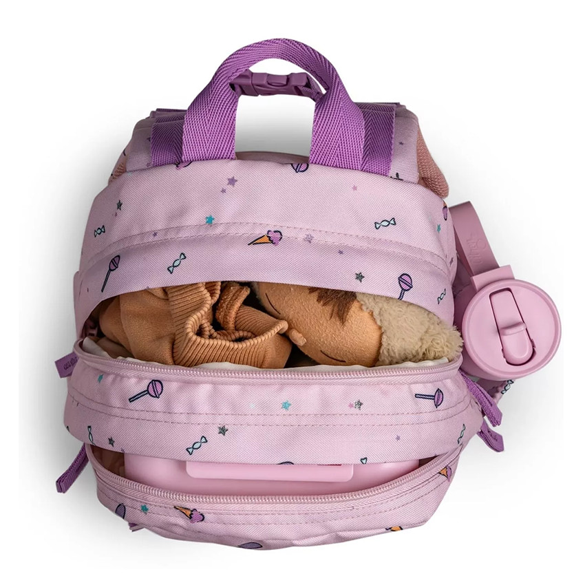 Middelgrote rugzak 33x24x13cm Stormy Unicorn 