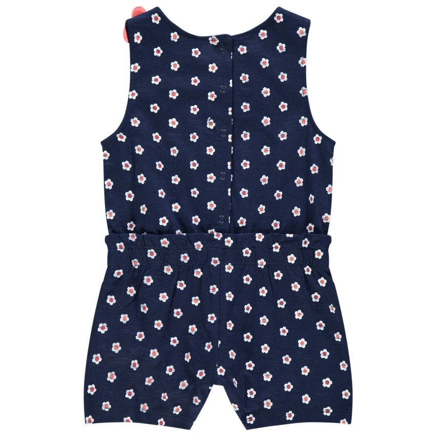 Combinaison courte à fleurs  