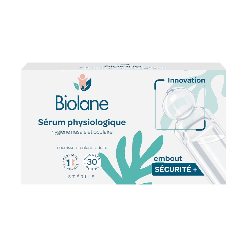 Boîte de 30 doses de sérum physiologique 5 ml 