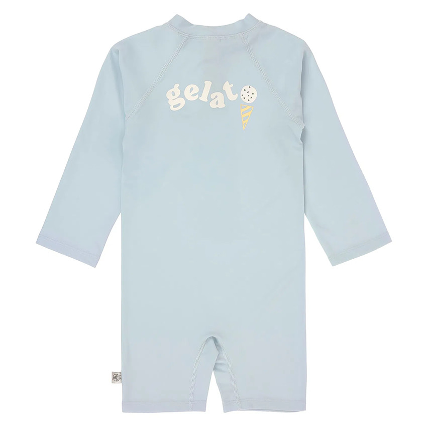 Maillot de bain manches longues T62/68 (3-6 mois) Ice Cream Illusion Blue 