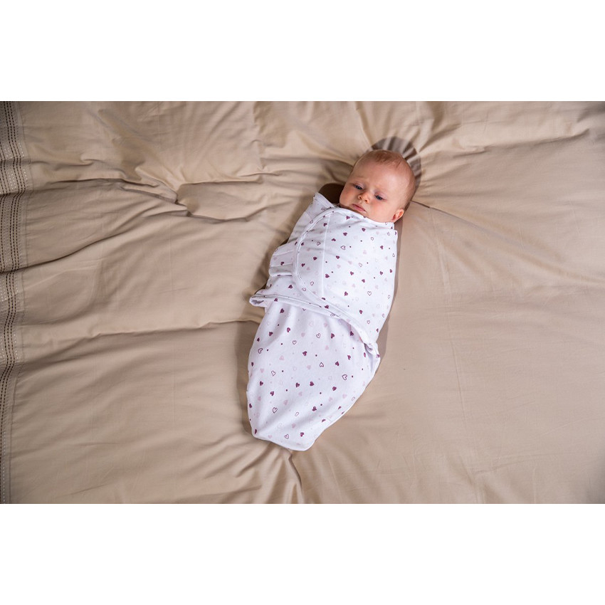 Couverture d'emmaillotage Taille S Lovely Hearts 