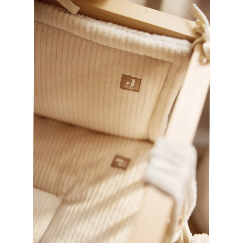 Tour de parc/lit - Oatmeal - Cloudy Rib - 180x30 cm 