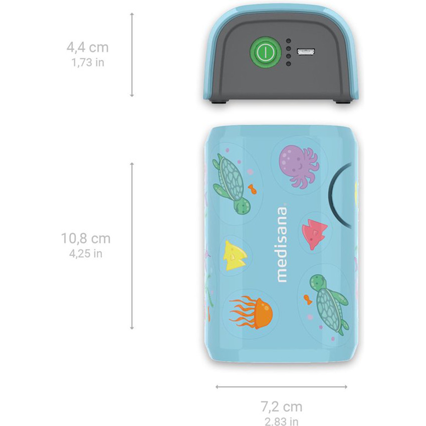 Inhalateur IN 165 2-en-1 avec batterie rechargeable  