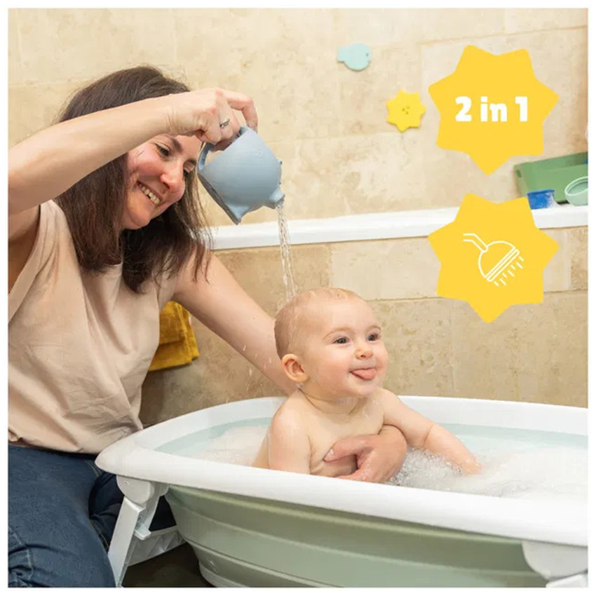 Jouet de bain arroseur Hippopotame 