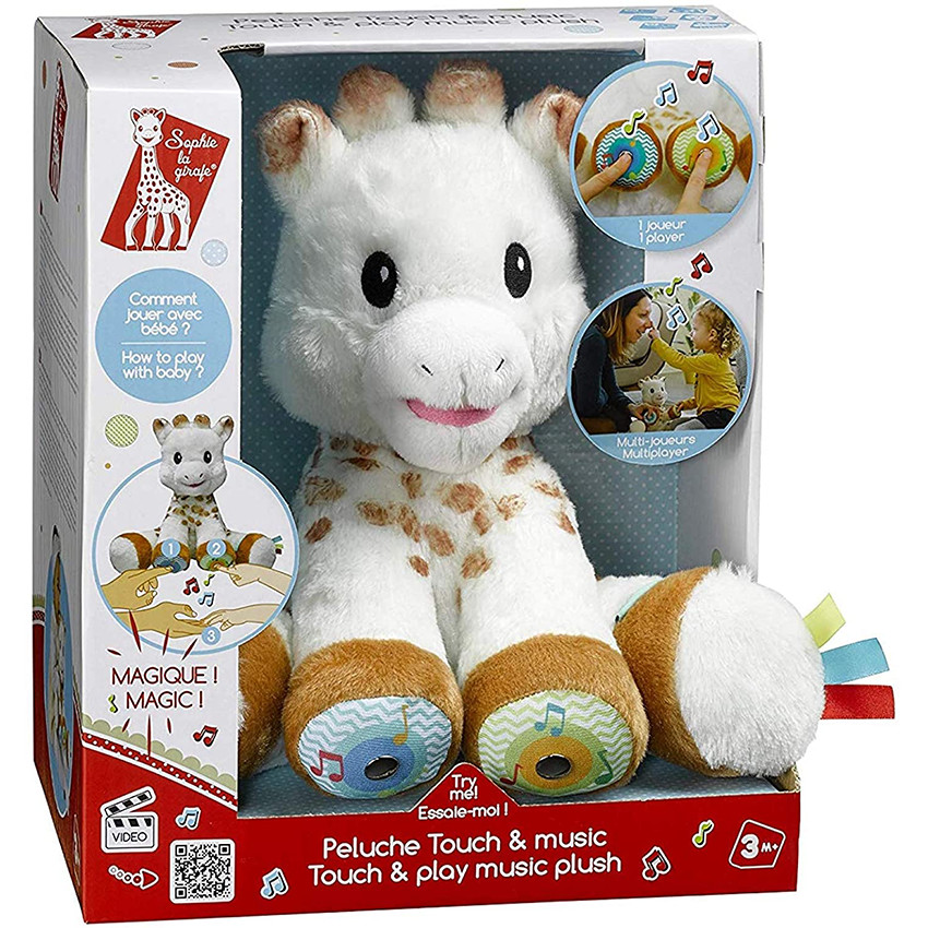 Peluche d'activités Touch & Music - Sophie la Girafe 