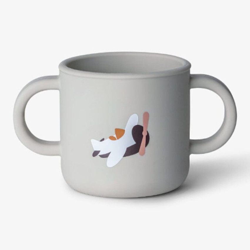 Mini Beker met handvaten 180ml Vehicles 6m+ 