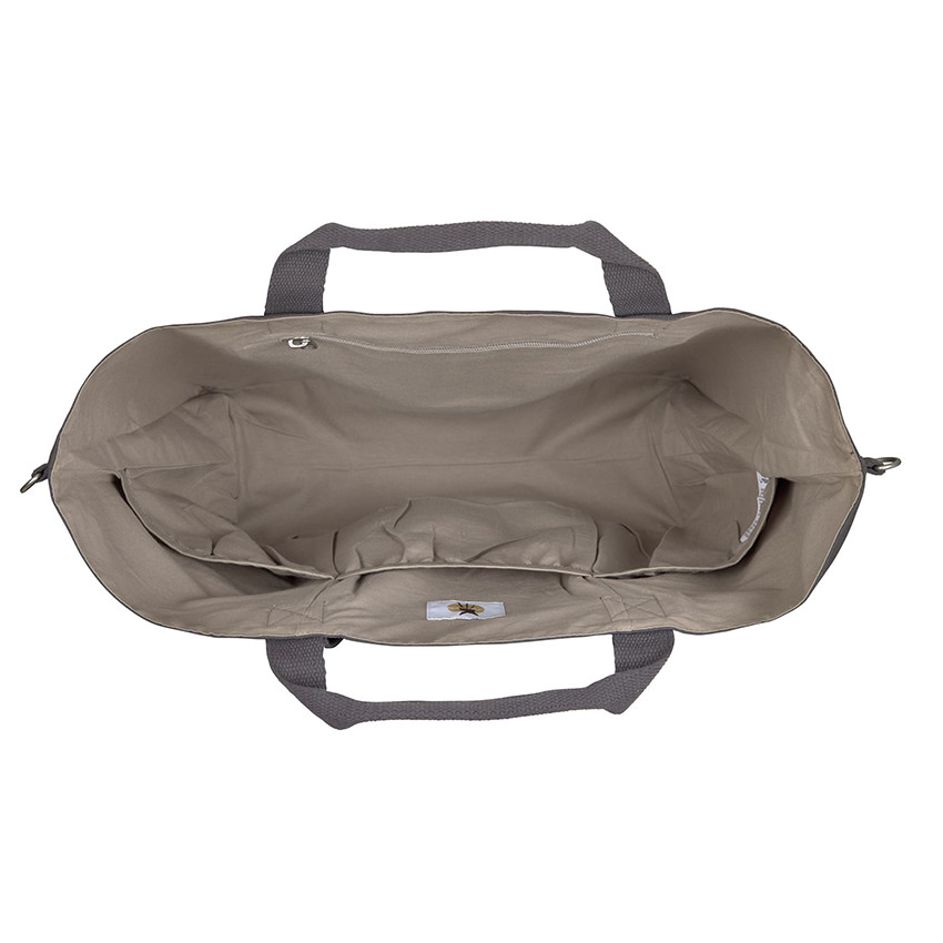 Sac à langer Shopper Cotton Statement - Anthracite 