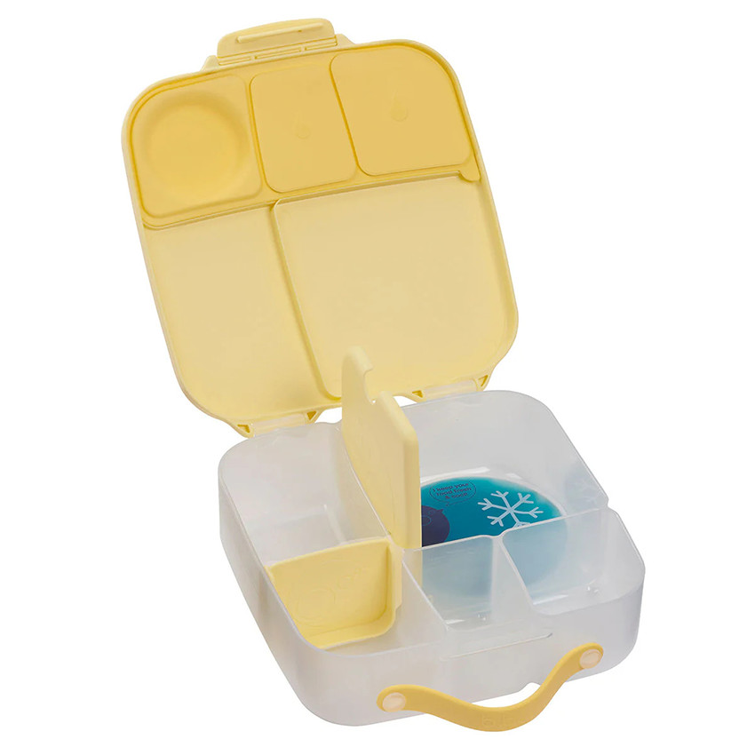 Lunchbox 2L plusieurs compartiments Twist Lemon 