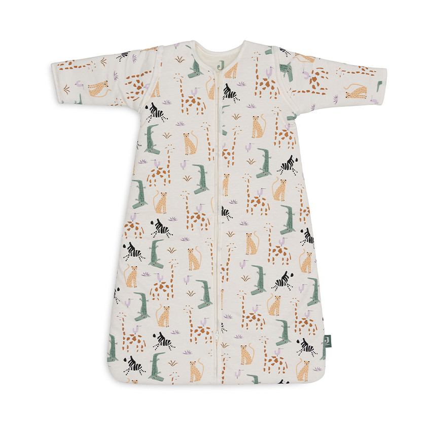 Slaapzak TOG 3 met afneembare mouwen 90 cm Jungle Jambo 