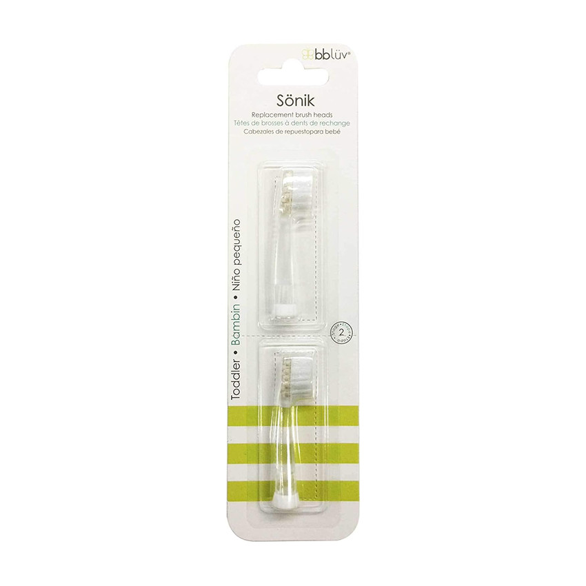  Set de 2 brosses de rechange pour brosse à dents électrique Sonïk 18/36M 